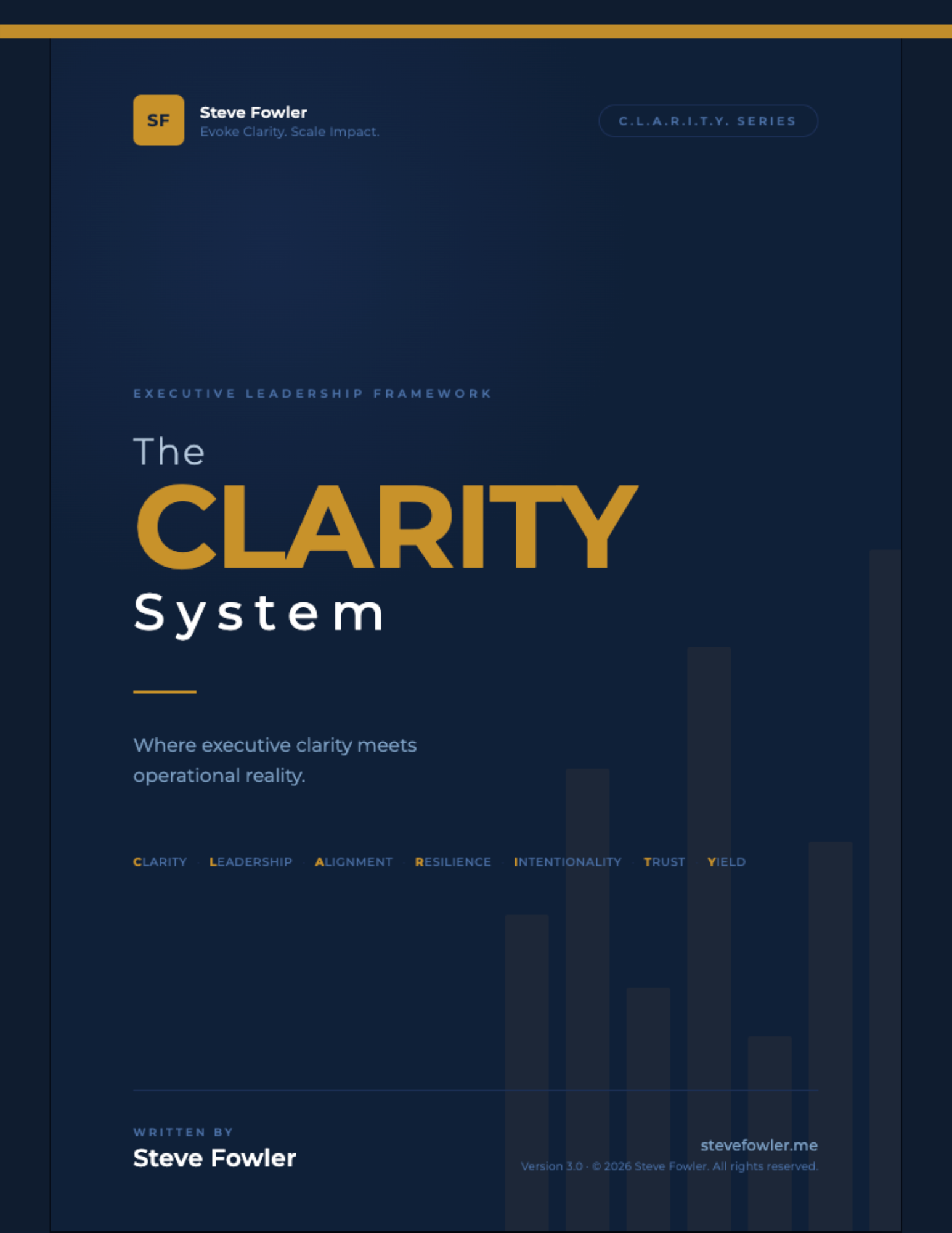 The CLARITY System eBook cover